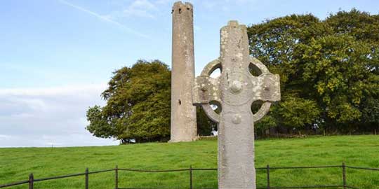 Kilree Irish High Cross : image © The Irish Place